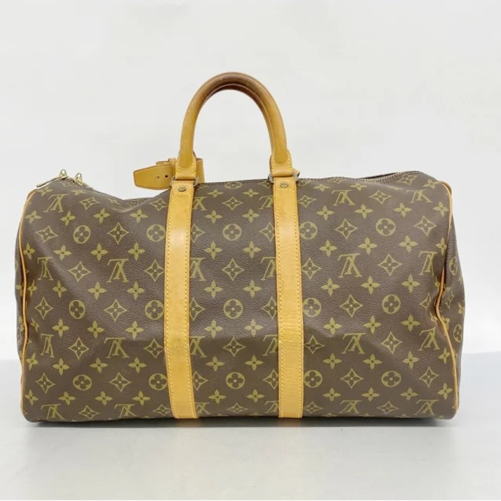 Authentic Louis Vuitton keepall 45 monogram duffle travel bag weekend